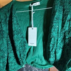 Grace Karin Green Lace Bolero